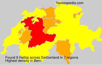 Surname Halitaj in Switzerland Surname Halitaj in Switzerland