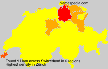 Surname Ham in Switzerland Surname Ham in Switzerland