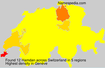 Surname Hamdan in Switzerland Surname Hamdan in Switzerland