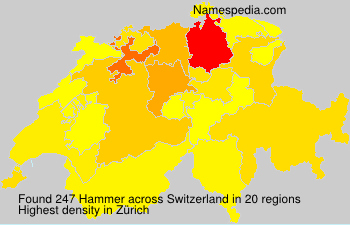 Surname Hammer in Switzerland Surname Hammer in Switzerland