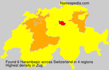 Surname Harambasic in Switzerland Surname Harambasic in Switzerland