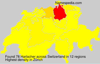 Surname Harlacher in Switzerland Surname Harlacher in Switzerland