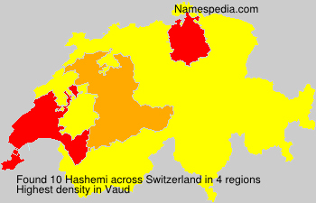 Surname Hashemi in Switzerland Surname Hashemi in Switzerland