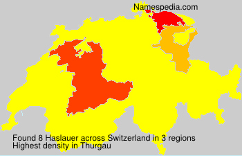 Surname Haslauer in Switzerland Surname Haslauer in Switzerland