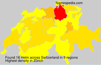 Surname Helm in Switzerland Surname Helm in Switzerland