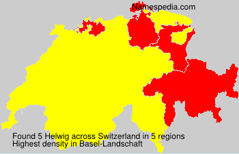 Surname Helwig in Switzerland Surname Helwig in Switzerland