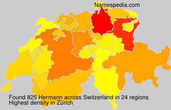 Surname Hermann in Switzerland Surname Hermann in Switzerland