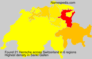 Surname Herrsche in Switzerland Surname Herrsche in Switzerland