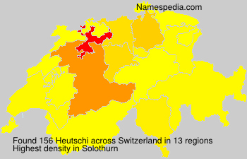 Surname Heutschi in Switzerland Surname Heutschi in Switzerland