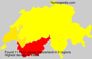 Surname Hiroz in Switzerland Surname Hiroz in Switzerland