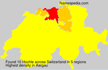 Surname Hochle in Switzerland Surname Hochle in Switzerland