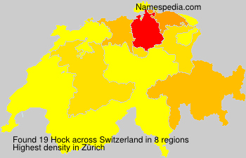 Surname Hock in Switzerland Surname Hock in Switzerland