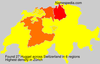 Surname Huggel in Switzerland Surname Huggel in Switzerland