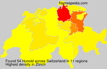 Surname Hunold in Switzerland Surname Hunold in Switzerland