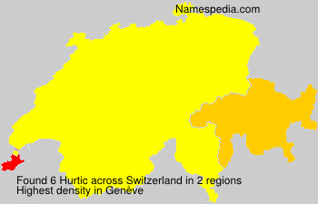 Surname Hurtic in Switzerland Surname Hurtic in Switzerland