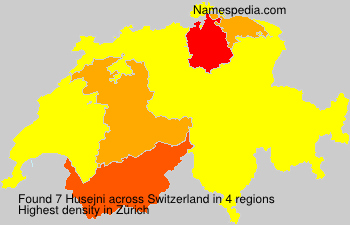 Surname Husejni in Switzerland Surname Husejni in Switzerland