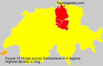 Surname Hutab in Switzerland Surname Hutab in Switzerland