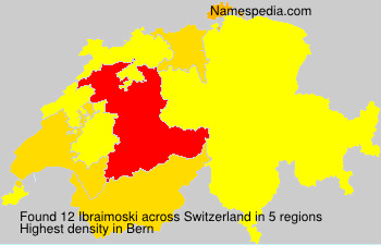 Surname Ibraimoski in Switzerland Surname Ibraimoski in Switzerland