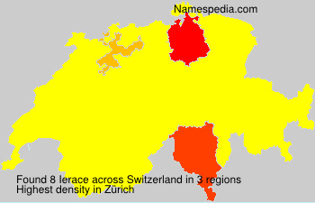 Surname Ierace in Switzerland Surname Ierace in Switzerland