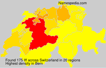 Surname Iff in Switzerland Surname Iff in Switzerland