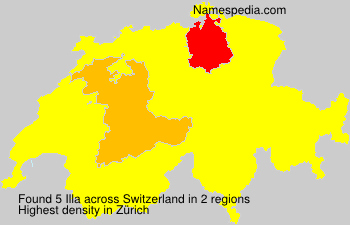 Surname Illa in Switzerland Surname Illa in Switzerland