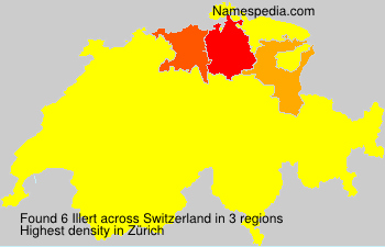 Surname Illert in Switzerland