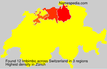 Surname Imbimbo in Switzerland Surname Imbimbo in Switzerland