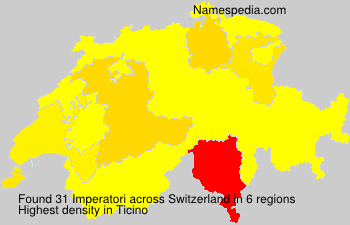 Surname Imperatori in Switzerland Surname Imperatori in Switzerland