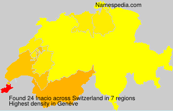 Surname Inacio in Switzerland Surname Inacio in Switzerland