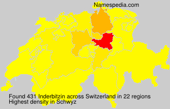 Surname Inderbitzin in Switzerland Surname Inderbitzin in Switzerland