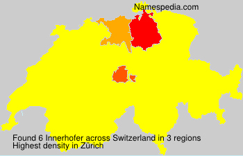 Surname Innerhofer in Switzerland Surname Innerhofer in Switzerland