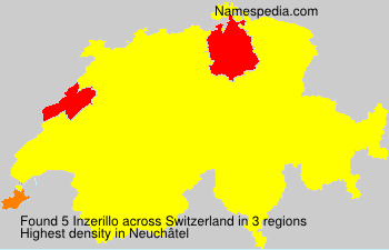Surname Inzerillo in Switzerland Surname Inzerillo in Switzerland