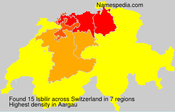 Surname Isbilir in Switzerland Surname Isbilir in Switzerland