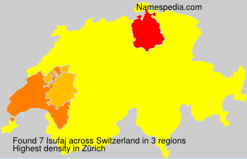 Surname Isufaj in Switzerland Surname Isufaj in Switzerland