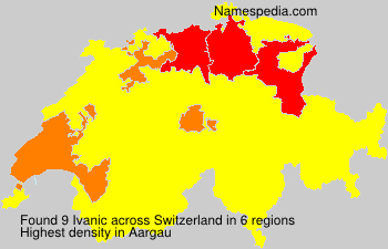 Surname Ivanic in Switzerland Surname Ivanic in Switzerland