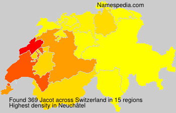 Surname Jacot in Switzerland Surname Jacot in Switzerland