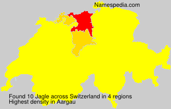 Surname Jagle in Switzerland Surname Jagle in Switzerland