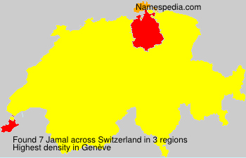 Surname Jamal in Switzerland Surname Jamal in Switzerland