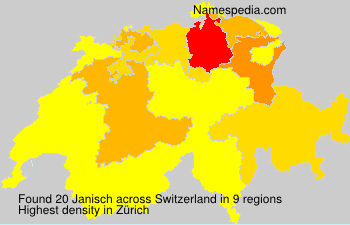 Surname Janisch in Switzerland Surname Janisch in Switzerland