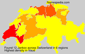 Surname Jankov in Switzerland Surname Jankov in Switzerland