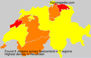 Surname Jaspers in Switzerland