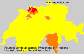 Surname Jendoubi in Switzerland Surname Jendoubi in Switzerland