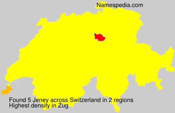 Surname Jeney in Switzerland Surname Jeney in Switzerland