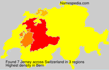 Surname Jerney in Switzerland Surname Jerney in Switzerland