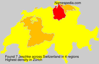 Surname Jeschke in Switzerland Surname Jeschke in Switzerland
