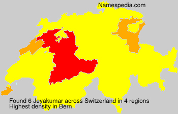 Surname Jeyakumar in Switzerland Surname Jeyakumar in Switzerland
