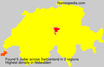 Surname Jodar in Switzerland Surname Jodar in Switzerland