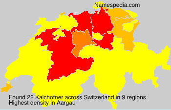 Surname Kalchofner in Switzerland Surname Kalchofner in Switzerland