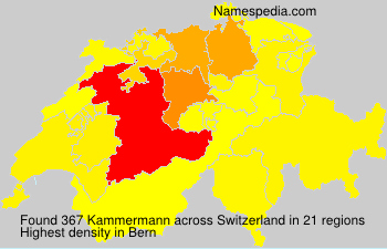 Surname Kammermann in Switzerland Surname Kammermann in Switzerland