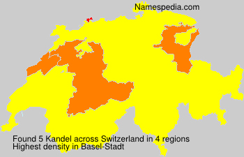 Surname Kandel in Switzerland Surname Kandel in Switzerland